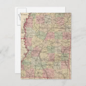 Mississippi 3 postkarte (Vorne/Hinten)