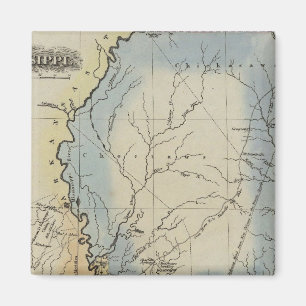 Mississippi 4 magnet