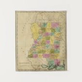 Mississippi 4 wandteppich (Vorderseite)