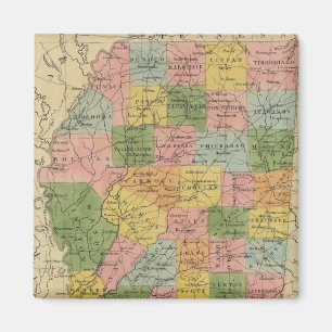 Mississippi 5 magnet