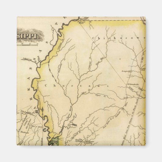 Mississippi 5 magnet (Vorne)