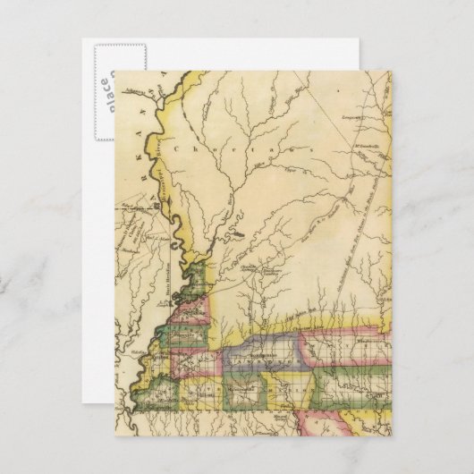 Mississippi 5 postkarte (Vorne/Hinten)