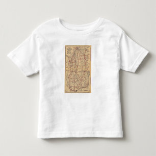 Mississippi 6 kleinkind t-shirt
