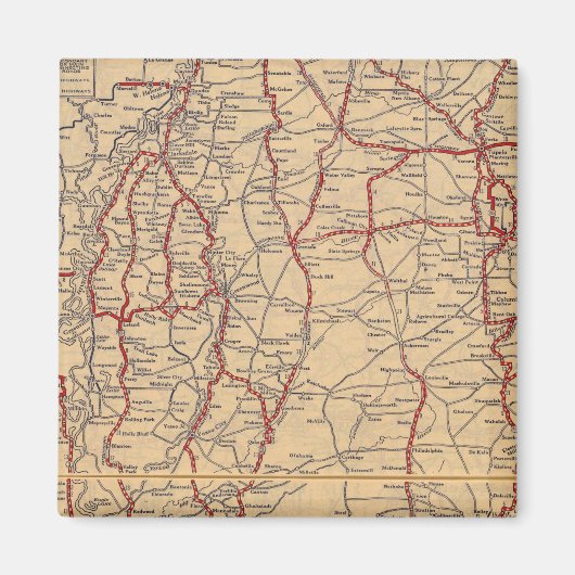 Mississippi 6 magnet (Vorne)