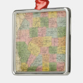 Mississippi 6 silbernes ornament (Links)