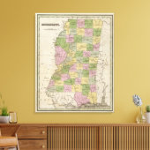 Mississippi 7 leinwanddruck (Insitu (Wohnzimmer))