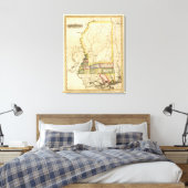 Mississippi 7 leinwanddruck (Insitu (Schlafzimmer))