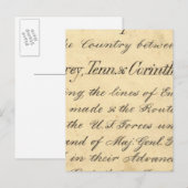 Mississippi 7 postkarte (Vorne/Hinten)