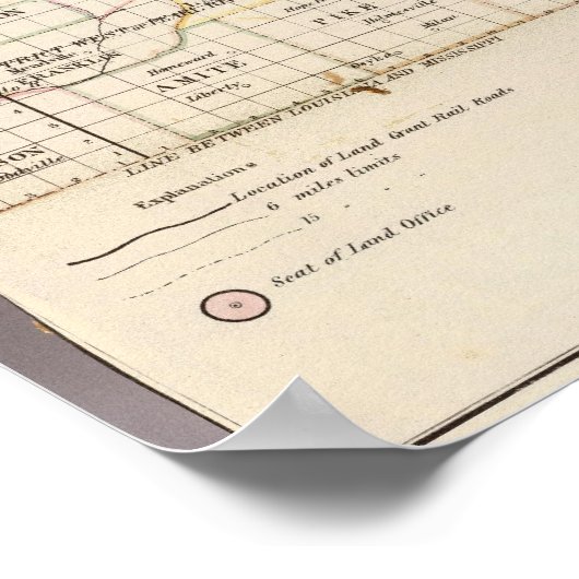 Mississippi 8 poster (Ecke)