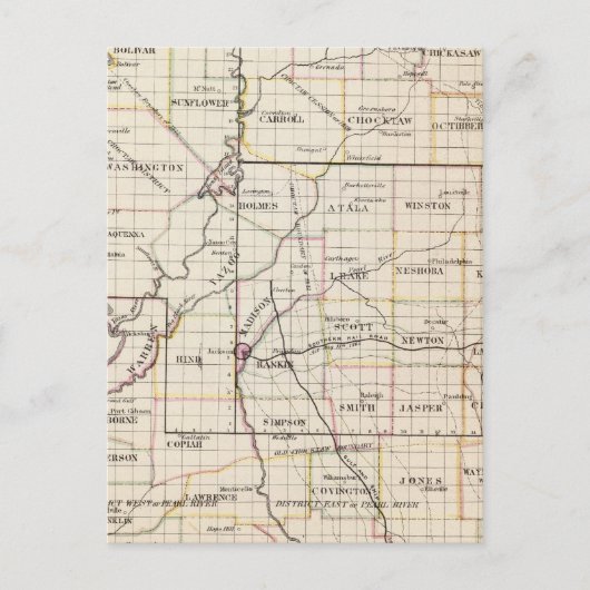 Mississippi 8 postkarte (Vorderseite)