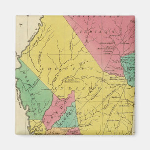 Mississippi 9 magnet