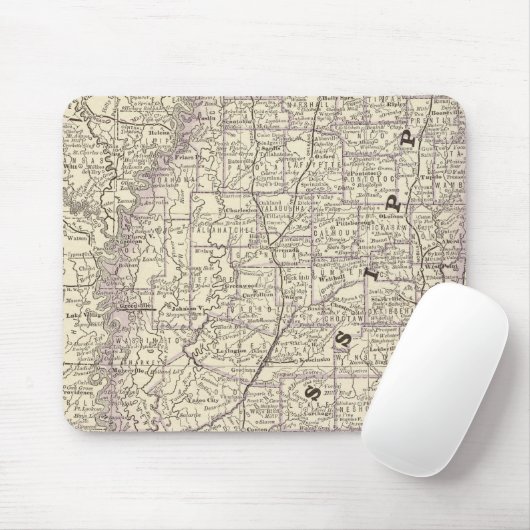 Mississippi 9 mousepad (Mit Mouse)