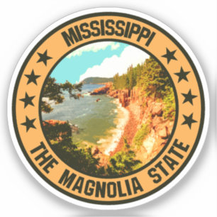 Mississippi Aufkleber