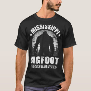 Mississippi Bigfoot Research Team Mitglied Sasquat T-Shirt