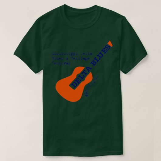 Mississippi Blues Delta Festival - Martha Argerich T-Shirt (Design vorne)