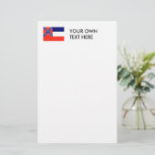 MISSISSIPPI BRIEFPAPIER (Stehend Vorderseite)