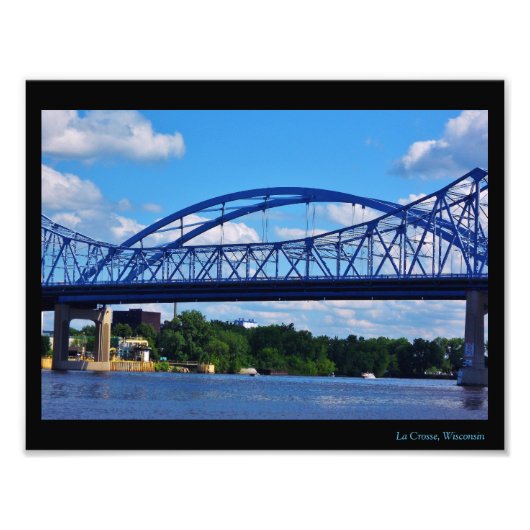 Mississippi-Brücke Fotodruck (Vorne)