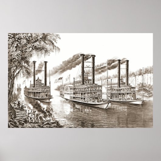 Mississippi Champions 1866 Poster (Vorne)