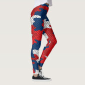 Mississippi Crimson & Blue Rebel Spirit Camo Leggings (Rechts)