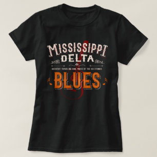 Mississippi Delta Blues Gitarre T-Shirt