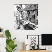 Mississippi Delta Children Poster (Heimbüro)