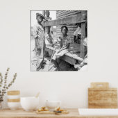 Mississippi Delta Children Poster (Küche)