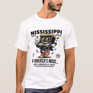 Mississippi: der Geburtsort Amerikas T-Shirt