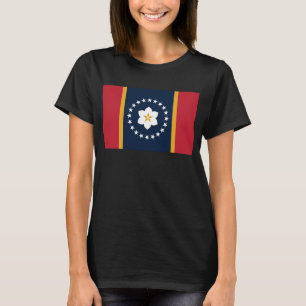 Mississippi: Die Magnolia-Staatsflagge der USA T-Shirt