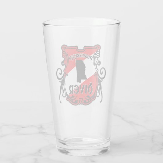 Mississippi Diver Glas (Rückseite)