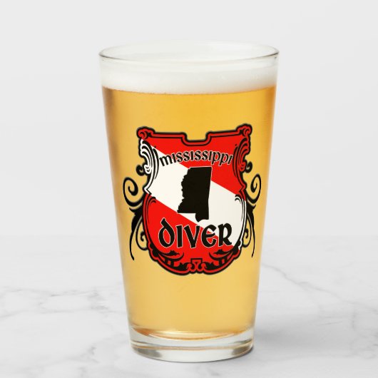 Mississippi Diver Glas (Vorne (Gefüllt))