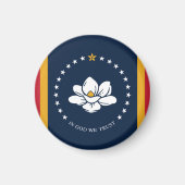 Mississippi Flag 2020 Magnet (Vorne)
