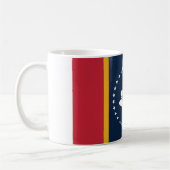 Mississippi Flag 2020 Neu Kaffeetasse (Links)