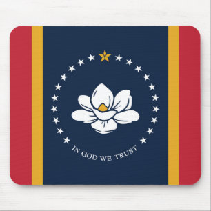 Mississippi Flag 2020 Neu Mousepad