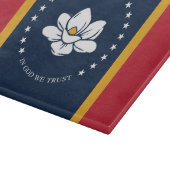 Mississippi Flag 2020 Neu Schneidebrett (Ecke)