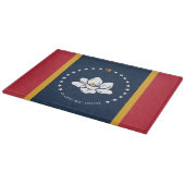 Mississippi Flag 2020 Neu Schneidebrett (Ecke)