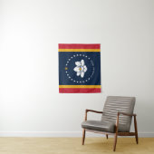 Mississippi Flag 2020 Neu Wandteppich (Beispiel)