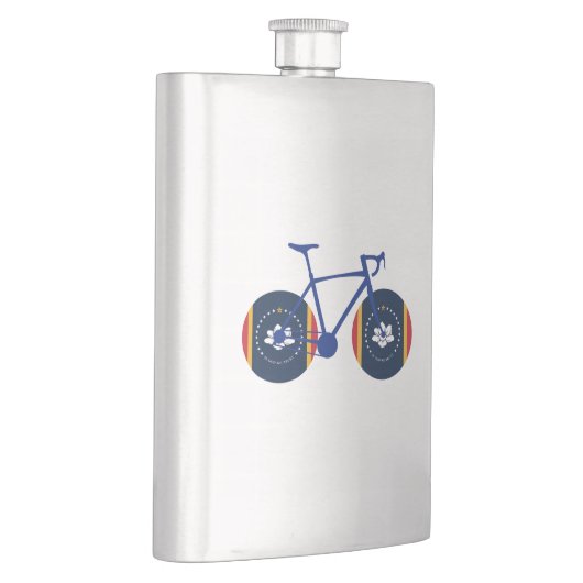 Mississippi Flag Cycling Flachmann (Rechts)