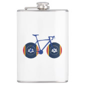 Mississippi Flag Cycling Flachmann (Vorderseite)