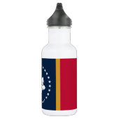 Mississippi Flag Liberty Bottle Edelstahlflasche (Rechts)
