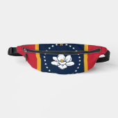 Mississippi-Flagge Bauchtasche (Vorderseite)