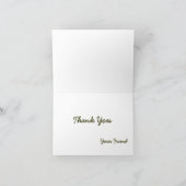 Mississippi Fluss Danke Karte (Innenseite)