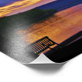 Mississippi-Fluss Fotodruck (Ecke)