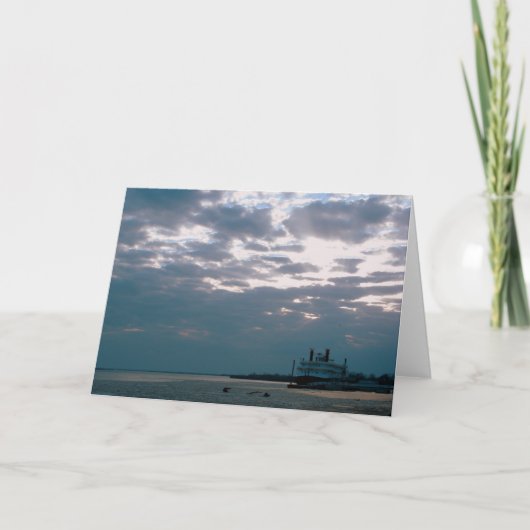 Mississippi-Fluss Karte (Vorderseite)