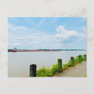 Mississippi Fluss New Orleans Postkarte