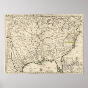 Mississippi-Fluss Poster