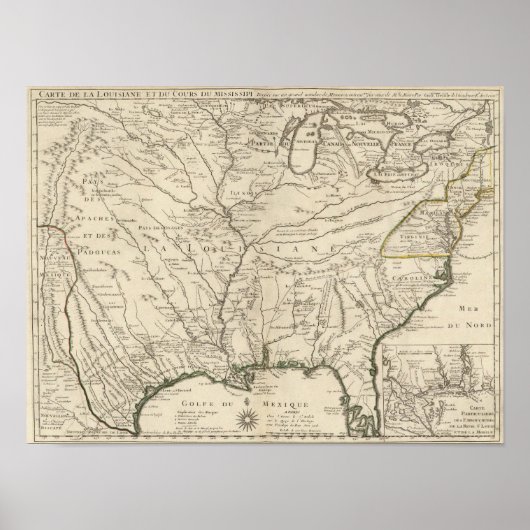 Mississippi-Fluss Poster (Vorne)