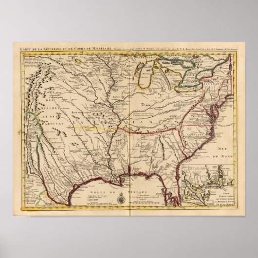 Mississippi-Fluss Poster (Vorne)