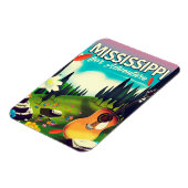 Mississippi für Abenteuer Magnet (Linke Seite)
