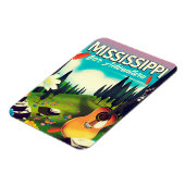 Mississippi für Abenteuer Magnet (Linke Seite)