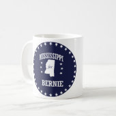 MISSISSIPPI FÜR BERNIE-SANDPAPIERSCHLEIFMASCHINEN KAFFEETASSE (Vorderseite Links)